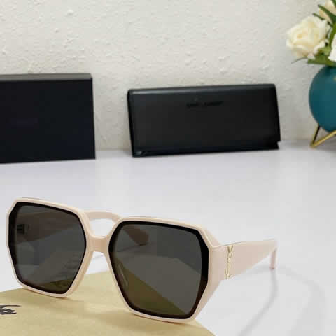 Replica YSL Brand Sun Glasses For Driving A Car Sunglasses Polarized Men Square Anti Ray Reflection Shades For Male UV400 57