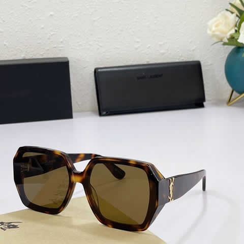 Replica YSL Brand Sun Glasses For Driving A Car Sunglasses Polarized Men Square Anti Ray Reflection Shades For Male UV400 54