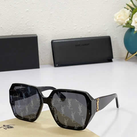 Replica YSL Brand Sun Glasses For Driving A Car Sunglasses Polarized Men Square Anti Ray Reflection Shades For Male UV400 50