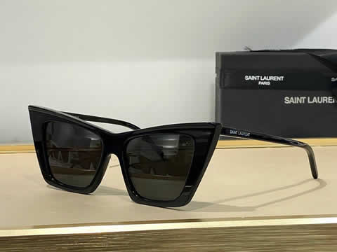 Replica YSL Brand Sun Glasses For Driving A Car Sunglasses Polarized Men Square Anti Ray Reflection Shades For Male UV400 42