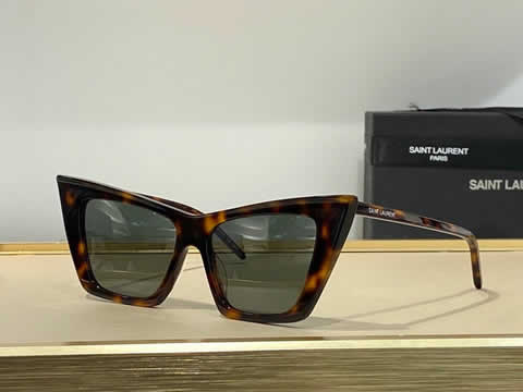 Replica YSL Brand Sun Glasses For Driving A Car Sunglasses Polarized Men Square Anti Ray Reflection Shades For Male UV400 41