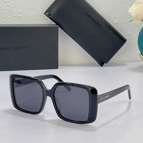 Replica YSL Brand Sun Glasses For Driving A Car Sunglasses Polarized Men Square Anti Ray Reflection Shades For Male UV400 31