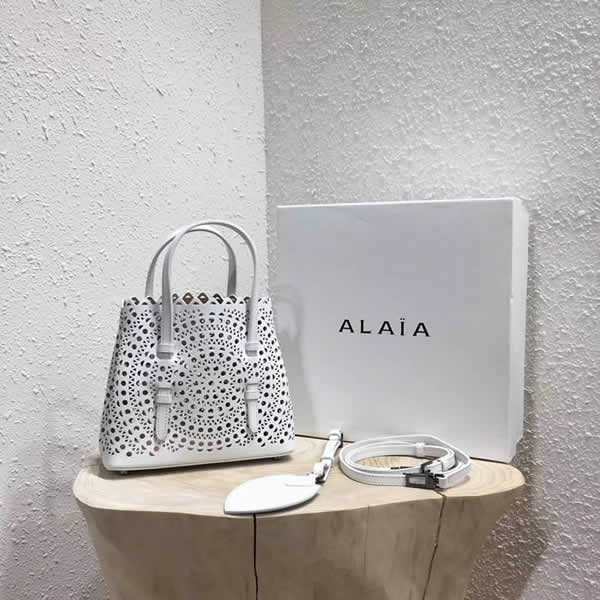 Replica New Alaia White Shoulder Bag Crossbody Bag