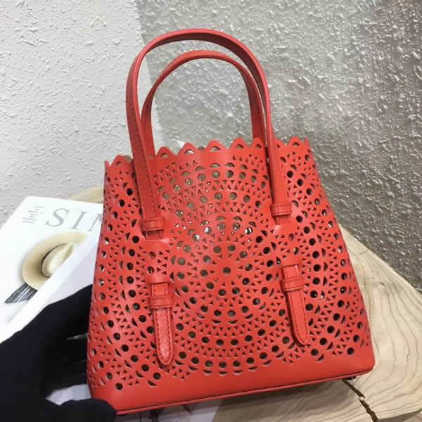 Replica New Alaia Red Shoulder Bag Crossbody Bag