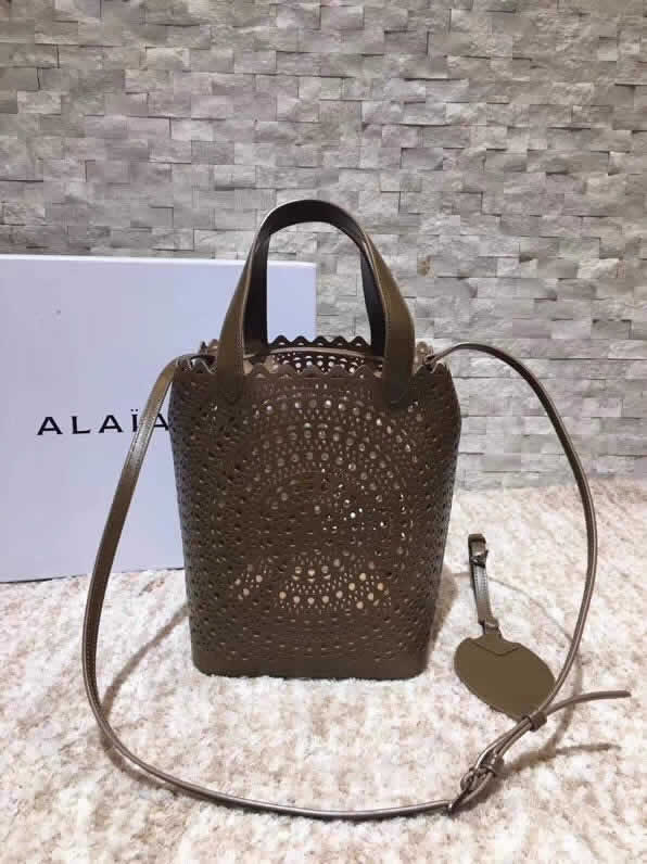 2019 Fashion New Alaia Brown Tote Shoulder Bag With High Quality