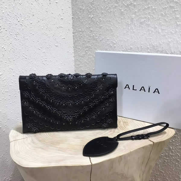 2019 Cheap Alaia Black Clutch Bag With 1:1 Quality