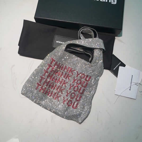 Replica New Alexander Wang Sheepskin BlingBling Mini Bags 02