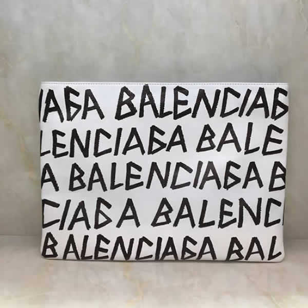 Wholesale Fake New Balenciaga Graffiti Balen Bazar Clutch Bags