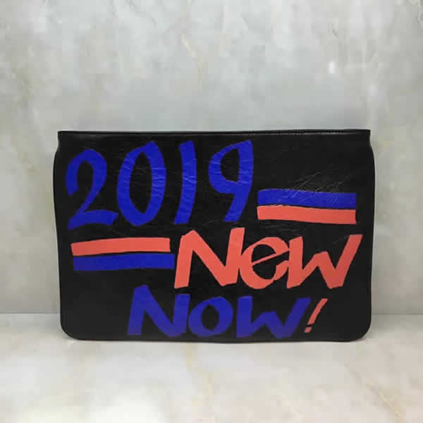 Wholesale Fake New Balenciaga Graffiti Balen Bazar Clutch Bags