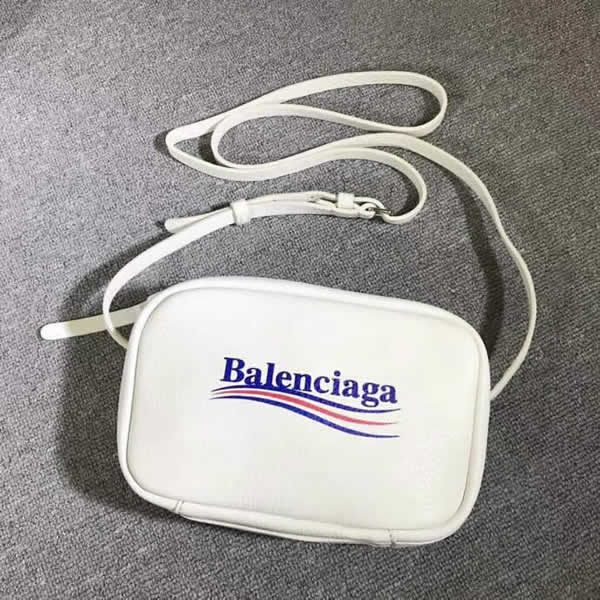 Replica Discount New White Balenciaga Classic Cola Letter Bags