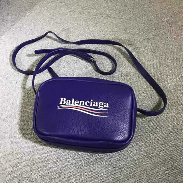 Replica Discount Blue New Balenciaga Classic Cola Letter Bags