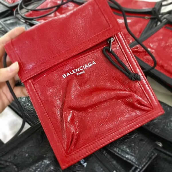 Fake Discount Balenciaga Small Red Messenger Bags High Quality