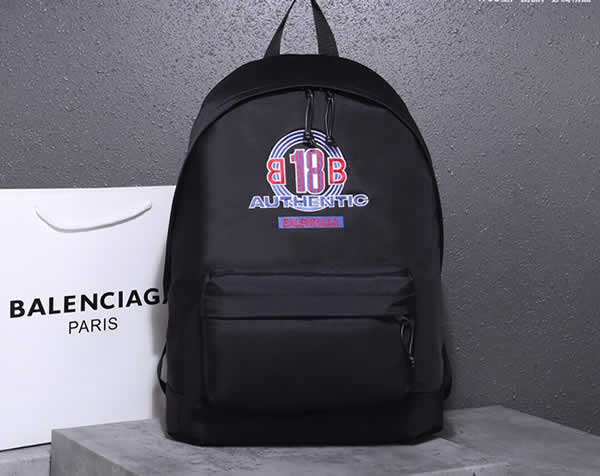 Replica Discount Balenciaga Black Men Backpack With High Quality