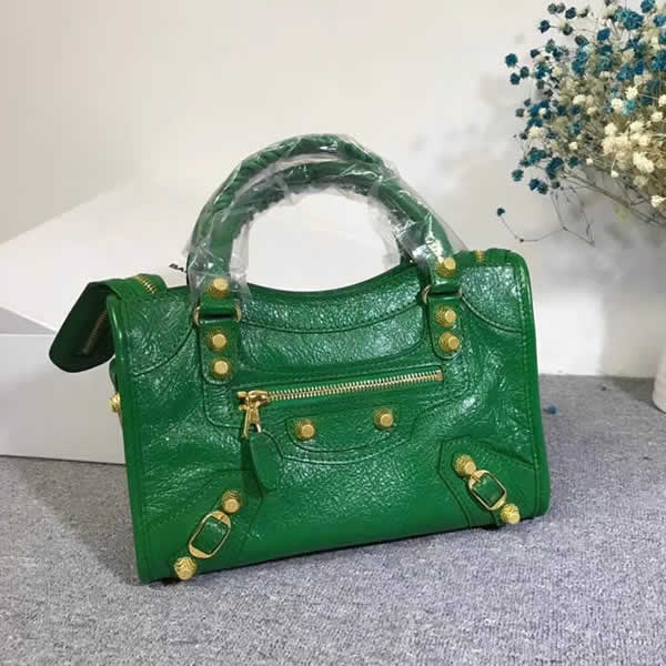 Replica Balenciaga Green Mini City Motorcycle Bag Classic Bag