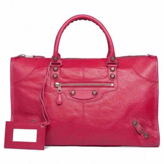 Replica Balenciaga Handbags Giant 12 Gold Work Rose thulian sale