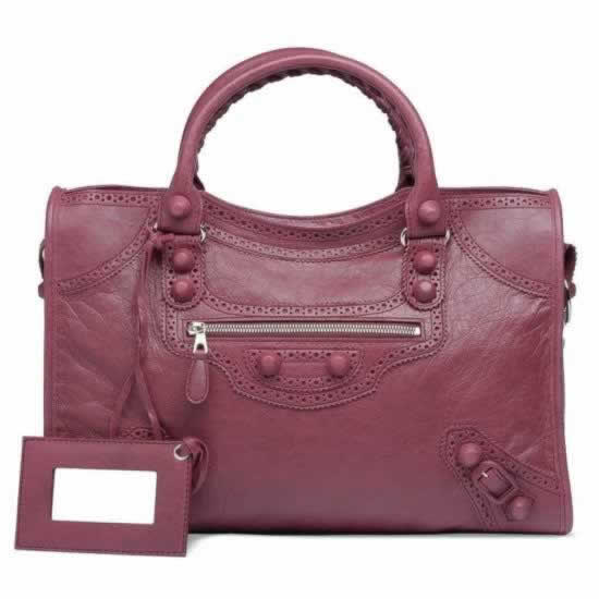 Replica Balenciaga Handbags Giant City Brogues Cassis sell