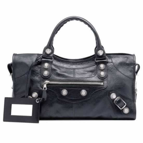 Replica Balenciaga Handbags Giant 21 Silver Part Time Black discount