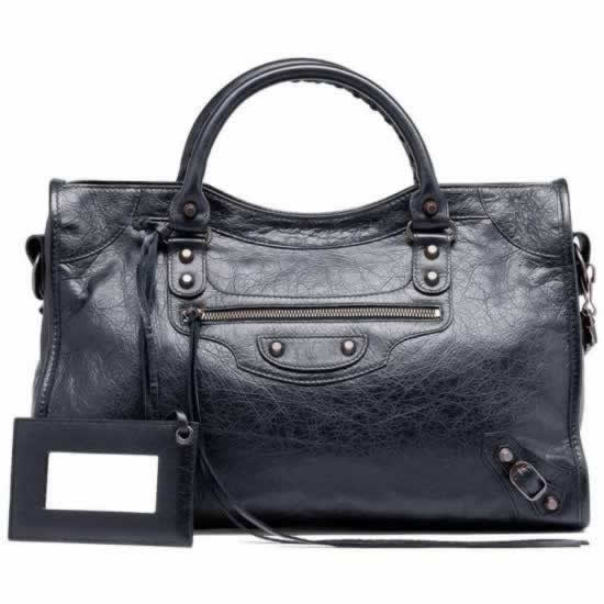 Replica Balenciaga Handbags City Black online