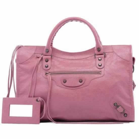 Replica Balenciaga Handbags City Rose Bruyere for sale