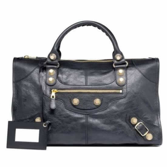Replica Balenciaga Handbags Giant 21 Gold Work Black discount