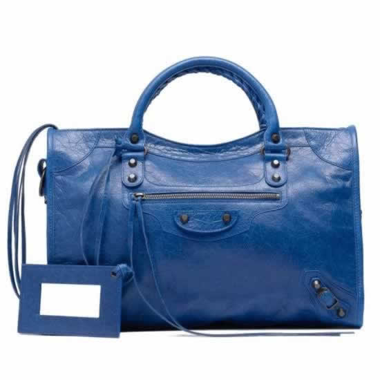 Replica Balenciaga Handbags City Bleu Cobalt on sale