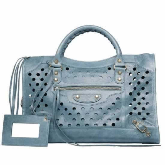 Replica Balenciaga Handbags City Polka Dots Tempete for sale