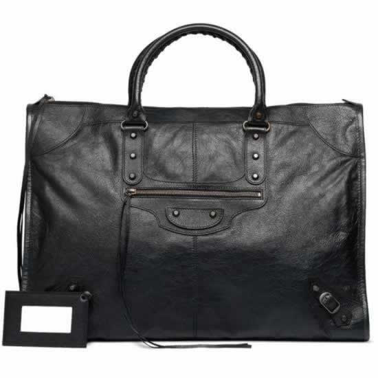 Replica Balenciaga Handbags Weekender Black for cheap