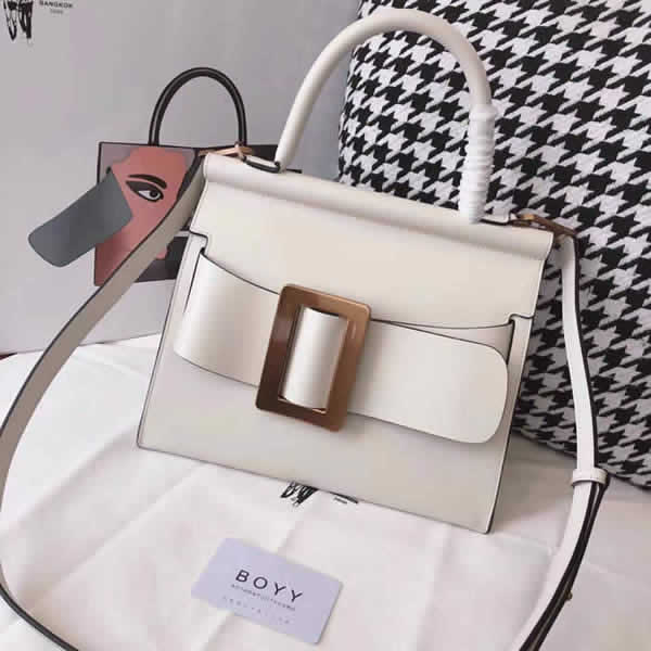 Replica Fashion White Cheap Boyy Shoulder Bags With 1:1 Quality