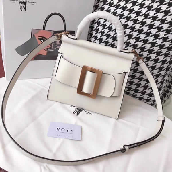 Replica Fashion White Cheap Boyy Shoulder Bags With 1:1 Quality