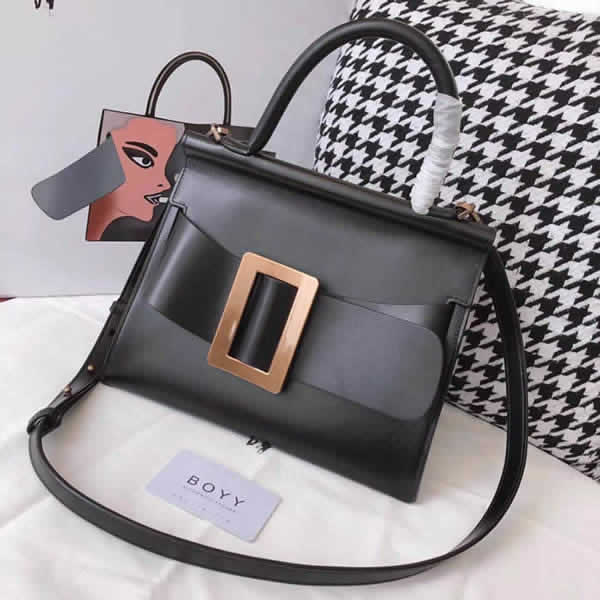 Replica Fashion Black Cheap Boyy Shoulder Bags With 1:1 Quality