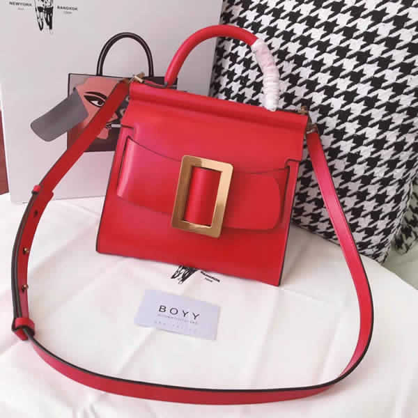 Replica Fashion Red Cheap Boyy Shoulder Bags With 1:1 Quality