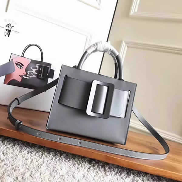 Replica New Fashion Discount Gray Boyy Handbags For Sale