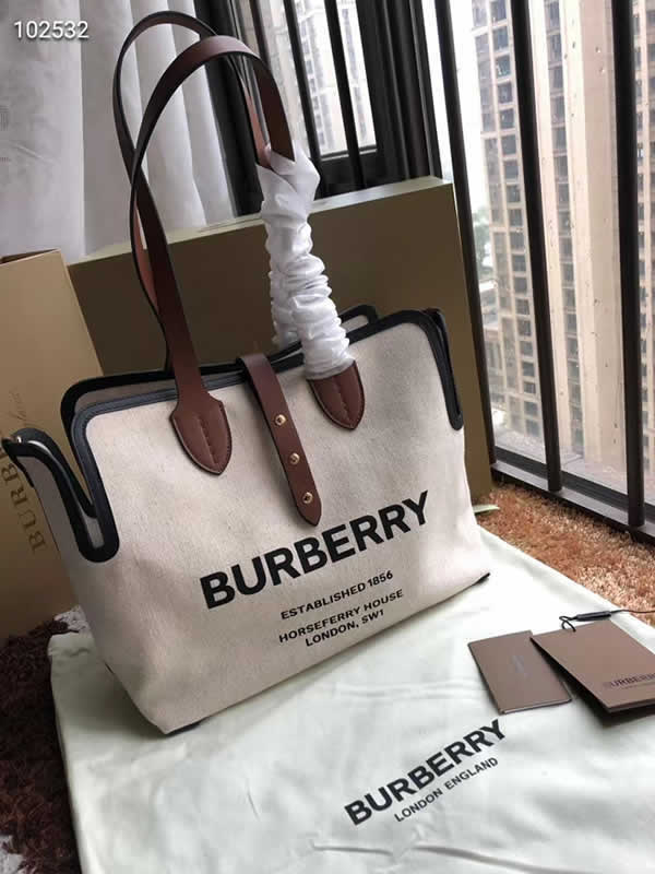 Replica New Burberry The Belt Horseferry Black Purse Handbags