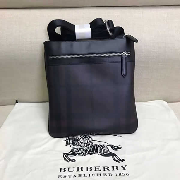 Replica Discount Burberry Fashion Messenger Brown Shoulder Bag