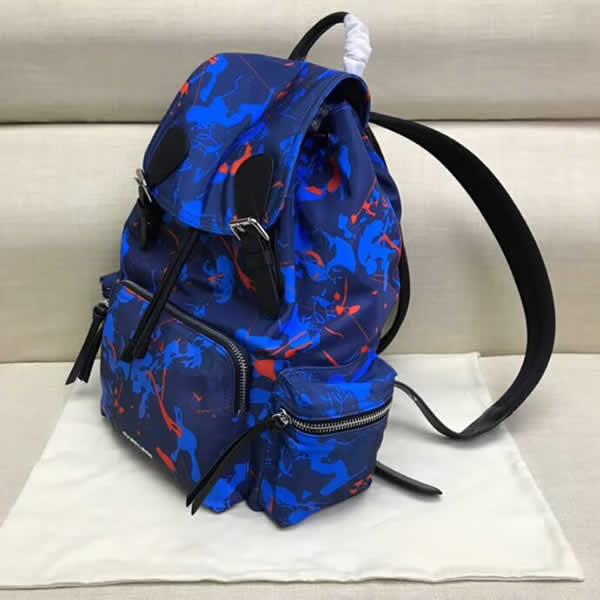 Fashion Cheap Fake New Burberry Blue Computer Bag Backpack