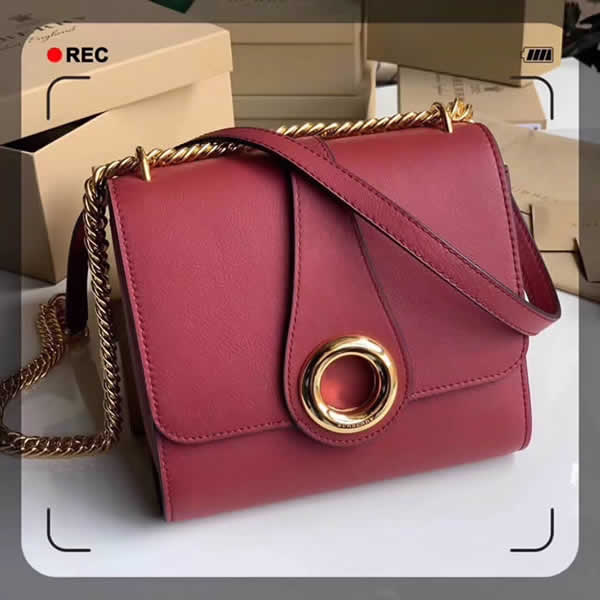 Fashion Replica Burberry Red Trench Shoulder Crossbody Bag