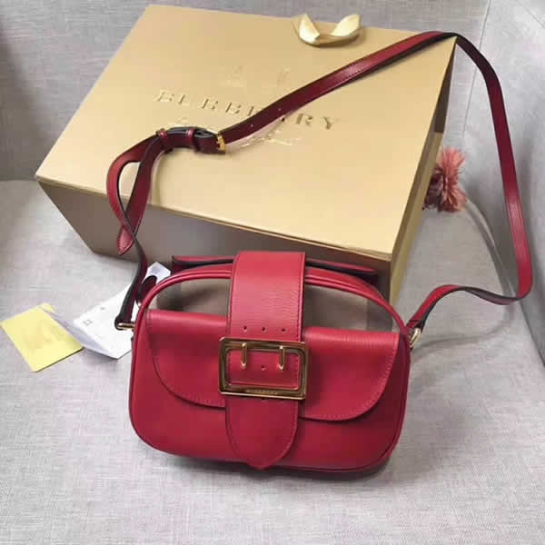 Fake Burberry The Buckle Trench Red Crossbody Shoulder Bag