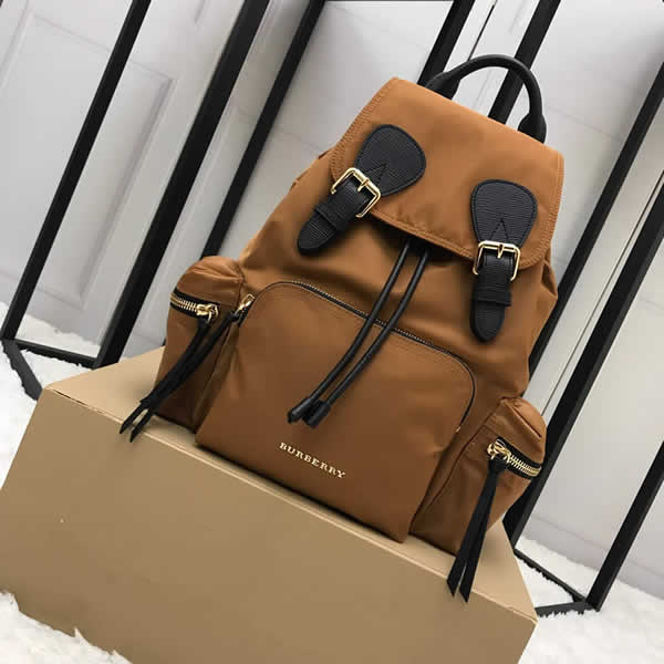 Fashion New Discount Burberry Yellow The Rucksack Military Backpack With 1:1 Quality