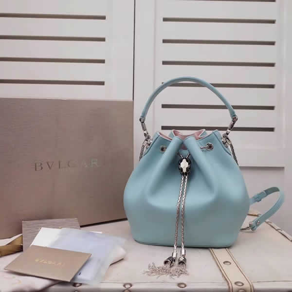 2019 New Bvlgari Blue Tote Shoulder Messenger Bag High Quality