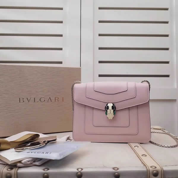 Bvlgari Serpenti Forever Pink Shoulder Bag With 1:1 Quality