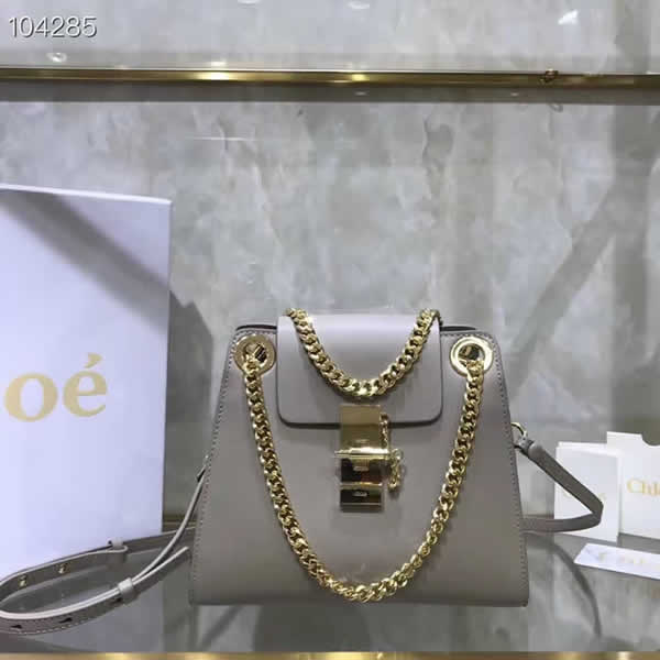 Hot Sale Fake Discount Chloe Annie Gray Shoulder Bag Outlet