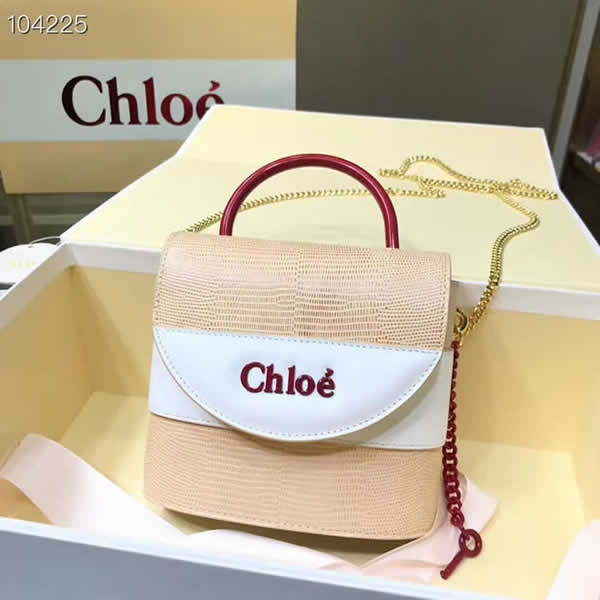 Cheap Fake New Chloe Aby Lock Bag Tote Khaki Shoulder Bag