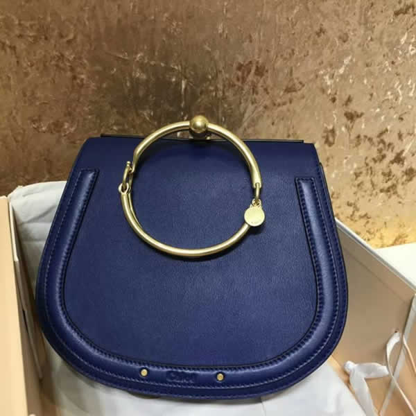 Replica Chloe Nile Classic Pig Blue Handbags With Top Quality