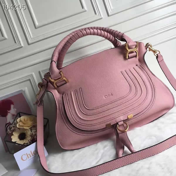 Hot Sale Fake New Chloe Marcie Pink Tote Shoulder Bag