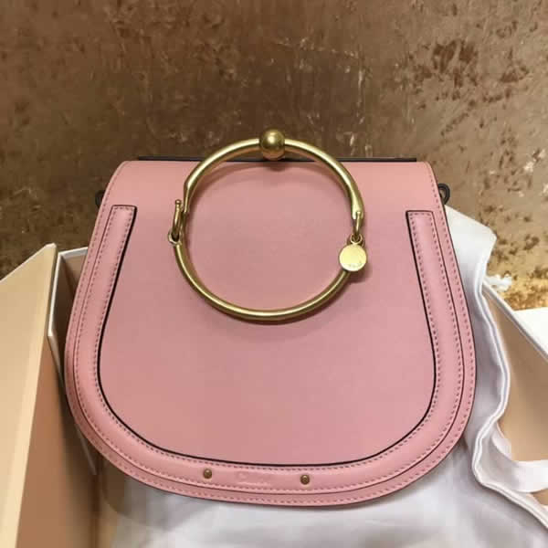 Replica Chloe Nile Classic Pig Pink Handbags With Top Quality