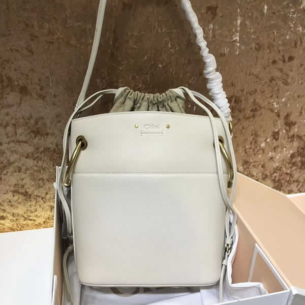 Wholesale Replica New Chloe Roy Bucket White Bags Outlet
