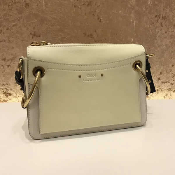 Replica Discount New Chloe Roy Shoulder Crossbody Beige Handbags