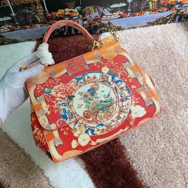 Fake Discount Dolce & Gabbana High Quality New Printable Messenger Handbag 06