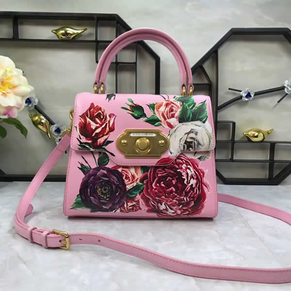 Fake Dolce & Gabbana Pink Messenger Bags Fashion Cheap Handbags