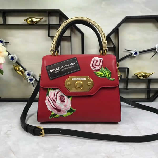 Replica Dolce & Gabbana Red Messenger Bags Discount Handbags